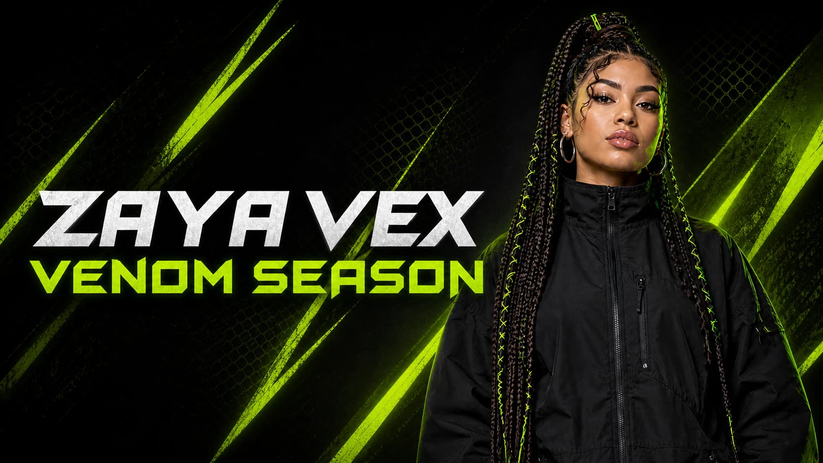 Titelmotiv der fiktiven Venom Season Kollektion von Zaya Vex