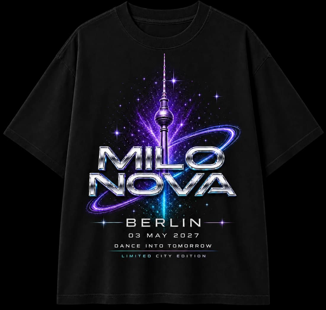 T-Shirt · City Limited im Pop-Stil von Milo Nova