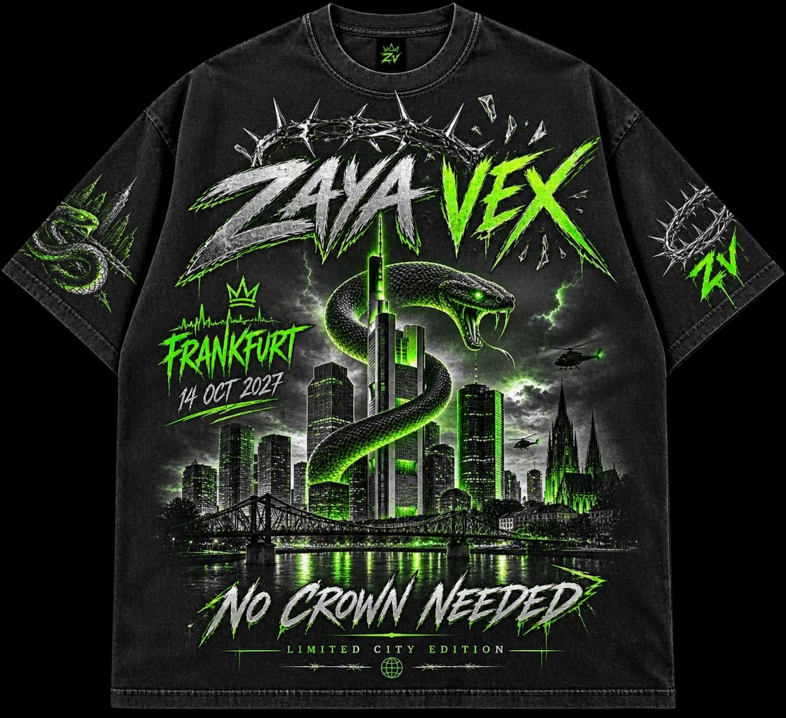 T-Shirt · City Limited im Hip-Hop-Stil von Zaya Vex